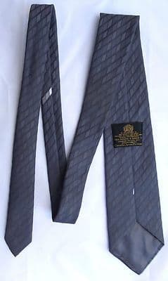 Toye Kenning Spencer mens business tie in dignified grey Hand washable polyester
